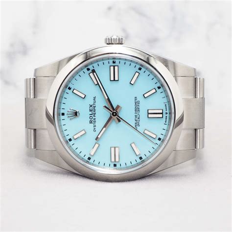 rolex datejust 41 tiffany|rolex tiffany blue 41mm.